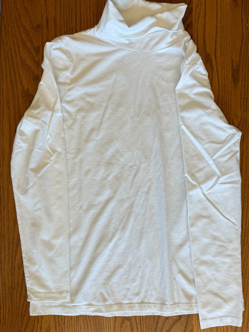 Talbots White Petite Turtleneck